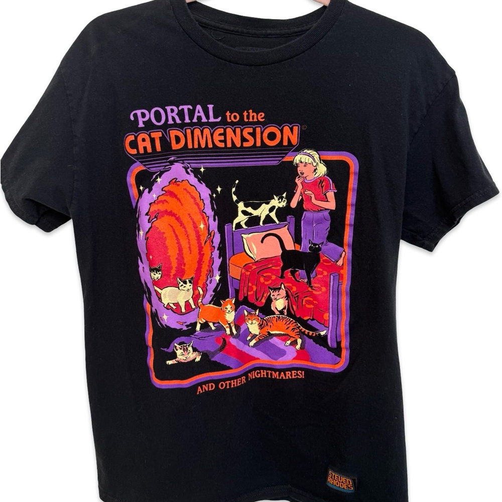 Steven Rhodes Black T-Shirt